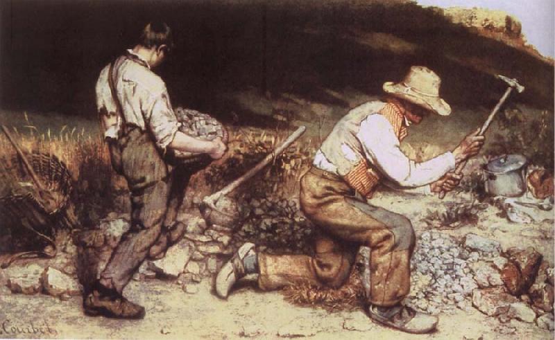 Gustave Courbet The Stone Breakers China oil painting art